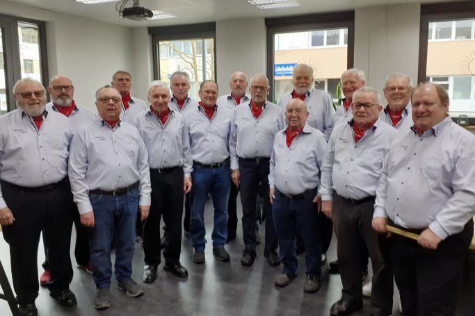 Neues Outfit des Gersprenz-Singers-Ensembles beim Neujahrsempfang am 18.01.2026